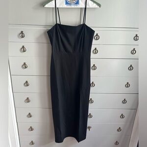 Zara Black Dress with Slit